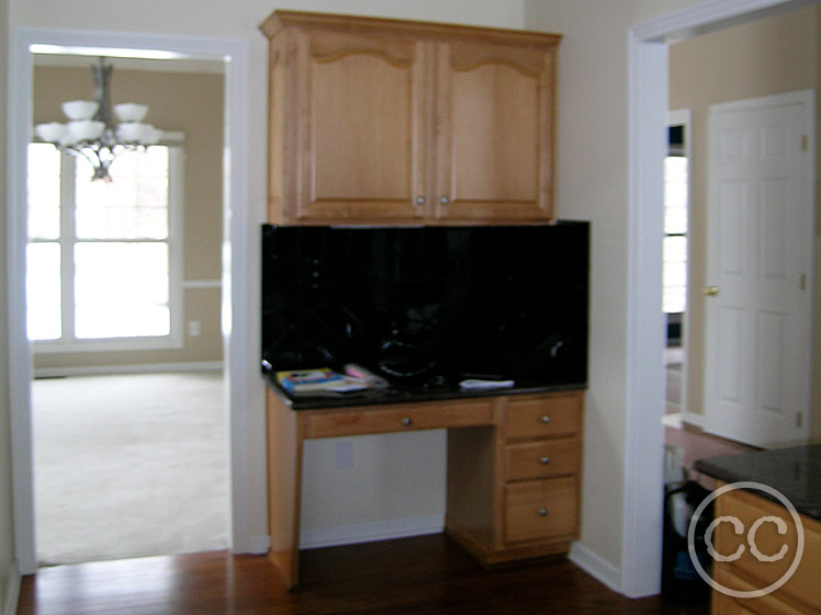 Kitchen painted with Classic Cupboards Paint. Visit www.classiccupboardspaint.com for more details.