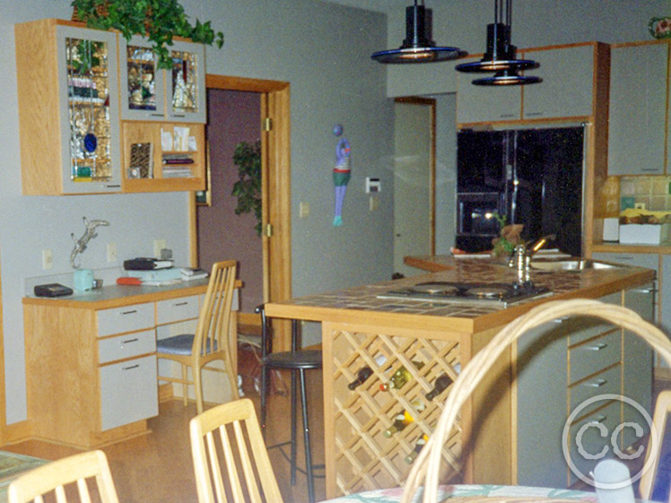 Kitchen painted with Classic Cupboards Paint. Visit www.classiccupboardspaint.com for more details.