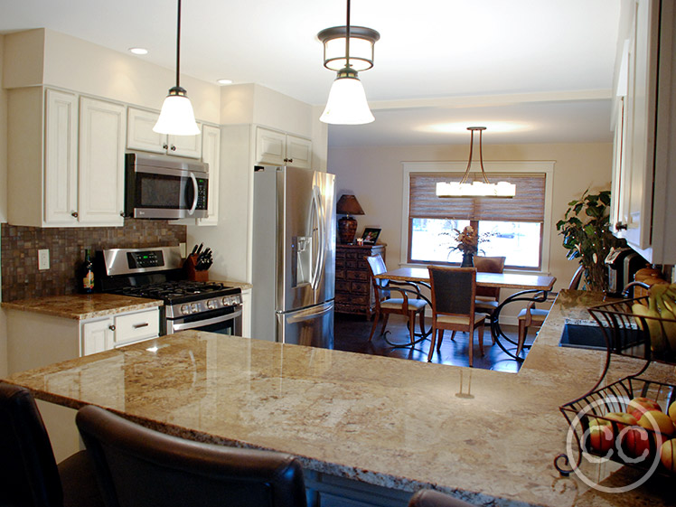 Kitchen painted with Classic Cupboards Paint. Visit www.classiccupboardspaint.com for more details.