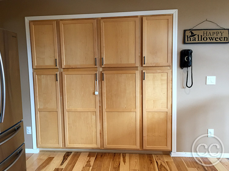 Kitchen painted with Classic Cupboards Paint. Visit www.classiccupboardspaint.com for more details.