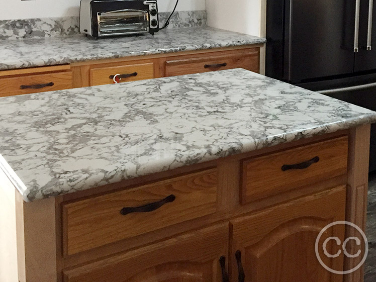 Kitchen painted with Classic Cupboards Paint. Visit www.classiccupboardspaint.com for more details.