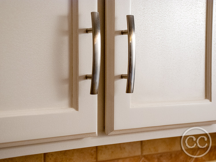 Kitchen painted with Classic Cupboards Paint. Visit www.classiccupboardspaint.com for more details.