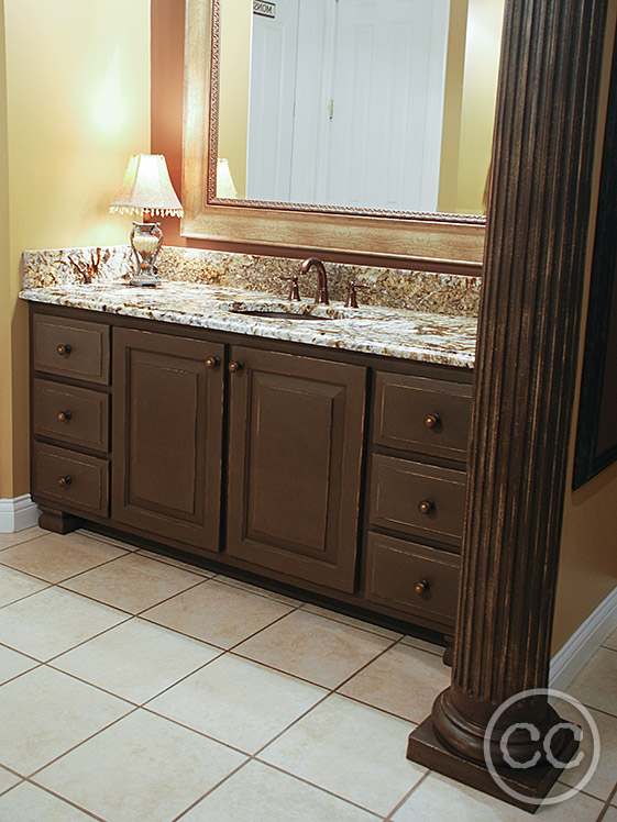 Kitchen painted with Classic Cupboards Paint. Visit www.classiccupboardspaint.com for more details.