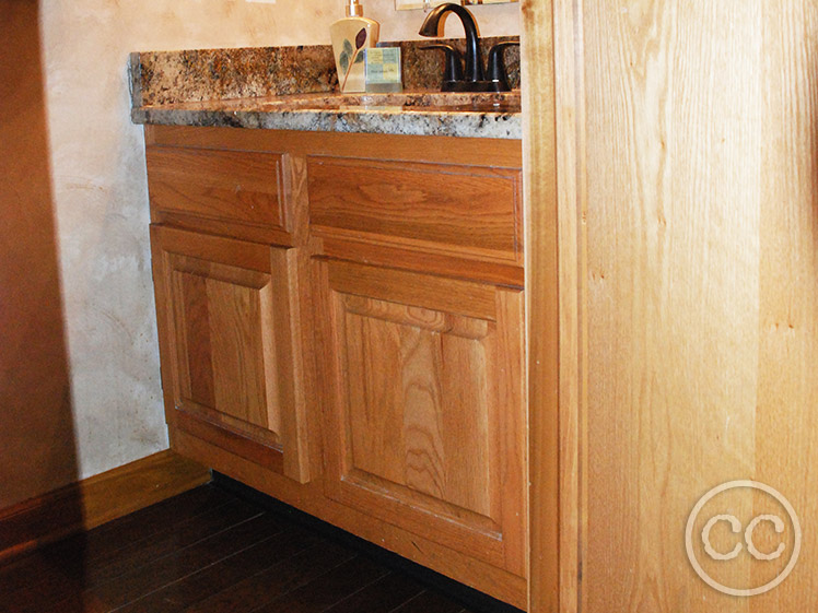 Kitchen painted with Classic Cupboards Paint. Visit www.classiccupboardspaint.com for more details.