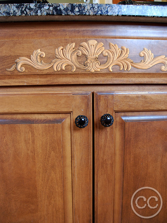 Kitchen painted with Classic Cupboards Paint. Visit www.classiccupboardspaint.com for more details.