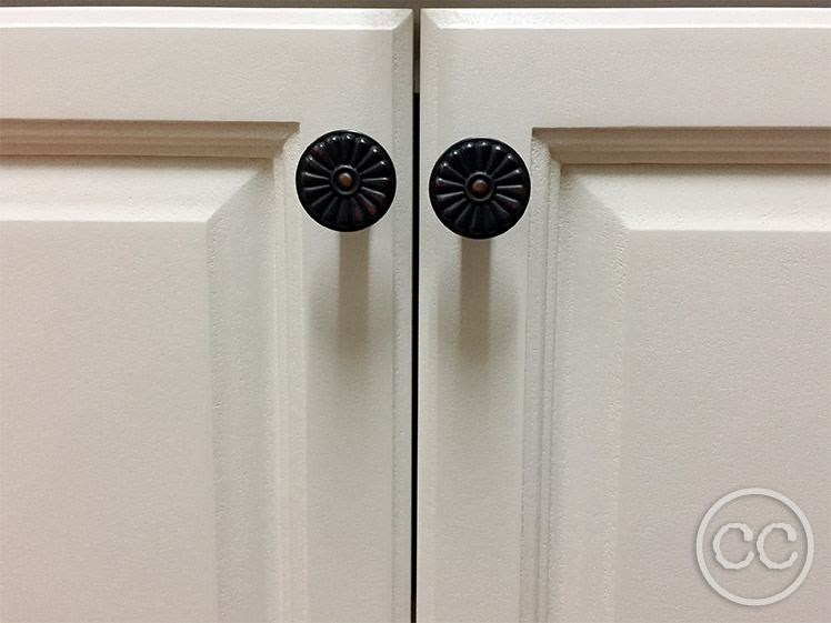 Kitchen painted with Classic Cupboards Paint. Visit www.classiccupboardspaint.com for more details.