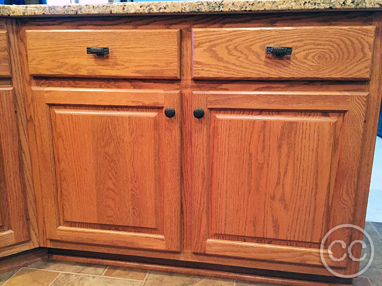 Kitchen painted with Classic Cupboards Paint. Visit www.classiccupboardspaint.com for more details.