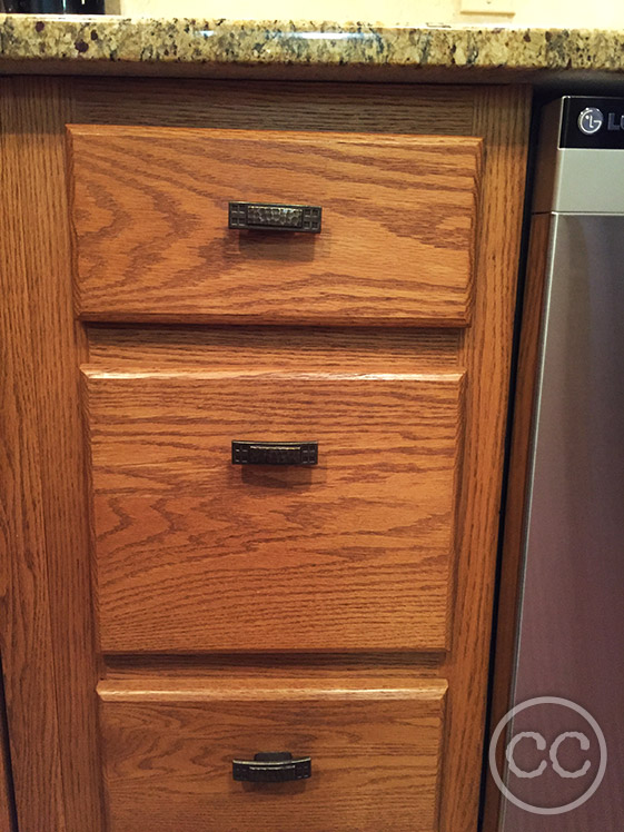 Kitchen painted with Classic Cupboards Paint. Visit www.classiccupboardspaint.com for more details.